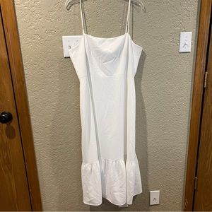 Park & Fifth White Midi Dress